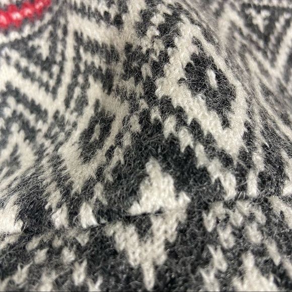 Aspen Wool Blend Fair Isle Cardigan Sweater Medium - Picture 6 of 10